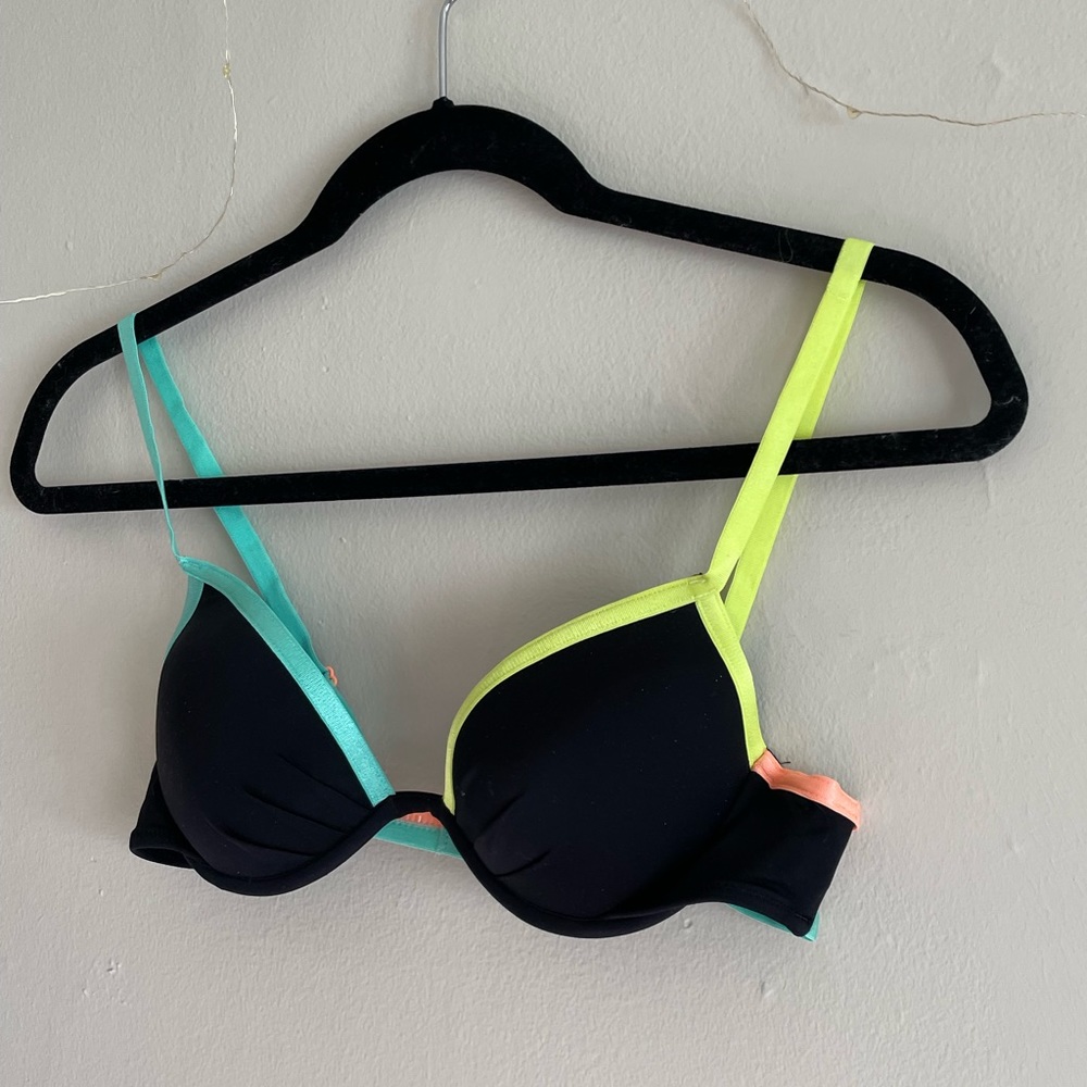 Victoria's Secret Neon Strap Swim Top